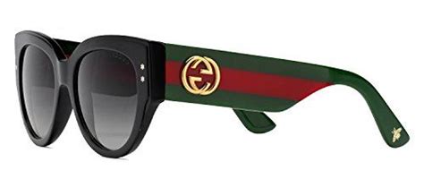 3864s occhiali gucci|Gucci 3864 S 0U1C 9O Sunglasses Black Green Red Dark Gray .